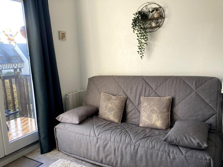 Cabourg, Appartement T2 Acces Direct Mer Kültér fotó